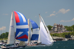 2012 Newport Bermuda Yacht Race - start from Narragansett Bay